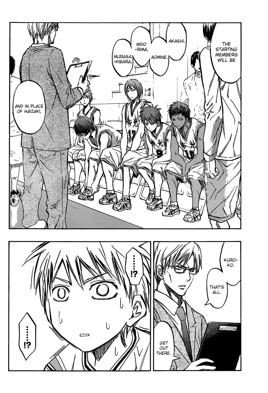 Kuroko no Basket Chapter 208 8